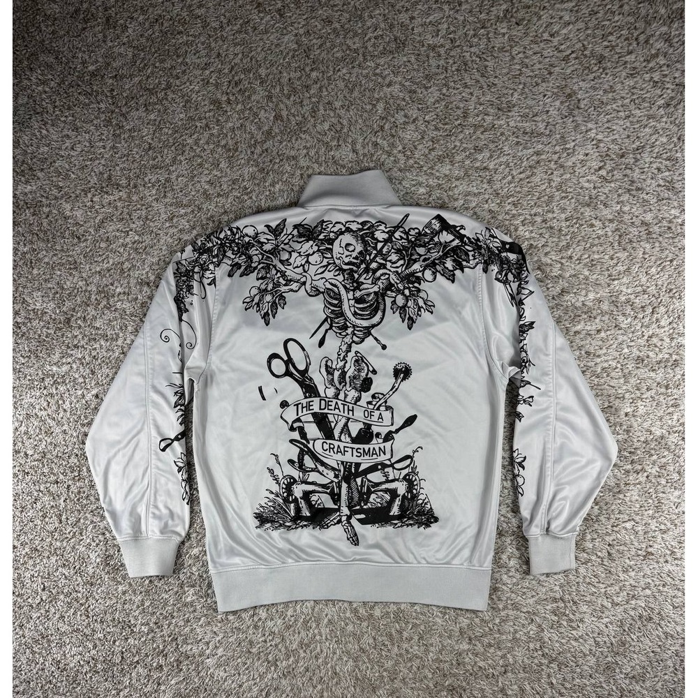 Y2K Artful Dodger Robbers of the Grave Death of a Craftsman Track Jacket 2XL